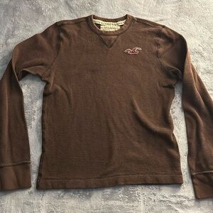 Hollister waffle long sleeve